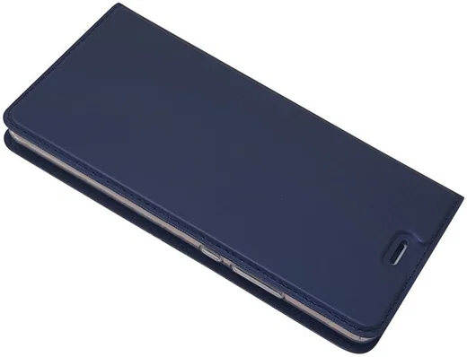 Huawei P9 Lite Luxe Portemonnee Hoesje Blauw afbeelding 8