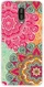 OnePlus 6T TPU Back Cover met Bloemen Print afbeelding 1