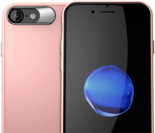 Apple iPhone 8 Hard Cover Matte Roze afbeelding 1