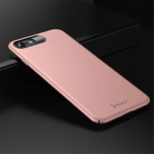 Apple iPhone 8 Hard Cover Matte Roze afbeelding 2