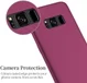 X-Level Knight Frosted Back Cover Samsung Galaxy S8 Wijn Rood afbeelding 6