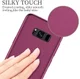 X-Level Knight Frosted Back Cover Samsung Galaxy S8 Wijn Rood afbeelding 8