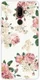 Nokia 7 Plus TPU Back Cover met Bloem Print afbeelding 1