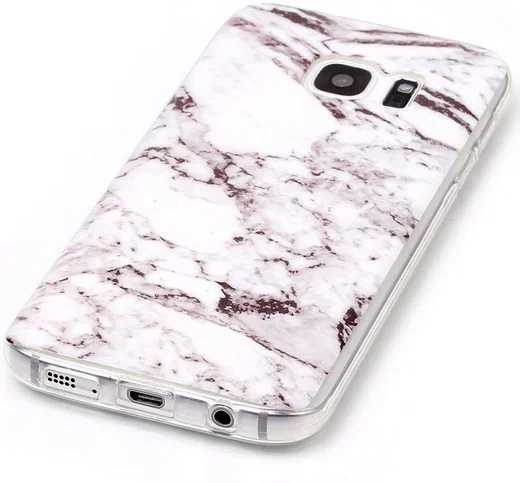 Samsung Galaxy S7 TPU Back Cover met Marmer Print afbeelding 3