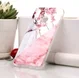 Huawei P20 Lite TPU Back Cover met Marmer Print Roze afbeelding 4