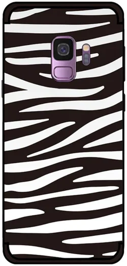Samsung Galaxy S9 TPU Back Cover met Zebra Print afbeelding 3