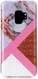 Samsung Galaxy S9 TPU Back Cover met Marmer Print Roze Goud afbeelding 1