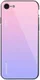 Apple iPhone 8 Tempered Glass Back Cover Paars afbeelding 2