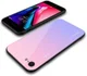Apple iPhone 8 Tempered Glass Back Cover Paars afbeelding 5
