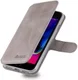 AZNS Apple iPhone SE (2020/2022) Hoesje Retro Wallet Book Case Grijs afbeelding 1
