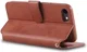 AZNS Apple iPhone SE (2020/2022) Hoesje Retro Wallet Book Case Bruin afbeelding 5