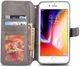 Apple iPhone 6S Portemonnee Hoesje Grijs afbeelding 2