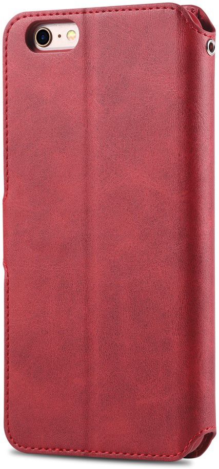 Apple iPhone 6S Portemonnee Hoesje Rood afbeelding 6