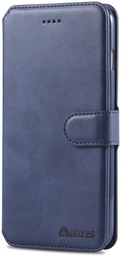 Apple iPhone 6S Portemonnee Hoesje Blauw afbeelding 5