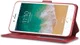 Apple iPhone 8 Plus Portemonnee Hoesje Rood afbeelding 5
