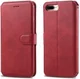 Apple iPhone 8 Plus Portemonnee Hoesje Rood afbeelding 6