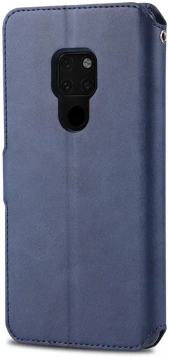 Huawei Mate 20 Portemonnee Hoesje Blauw afbeelding 6