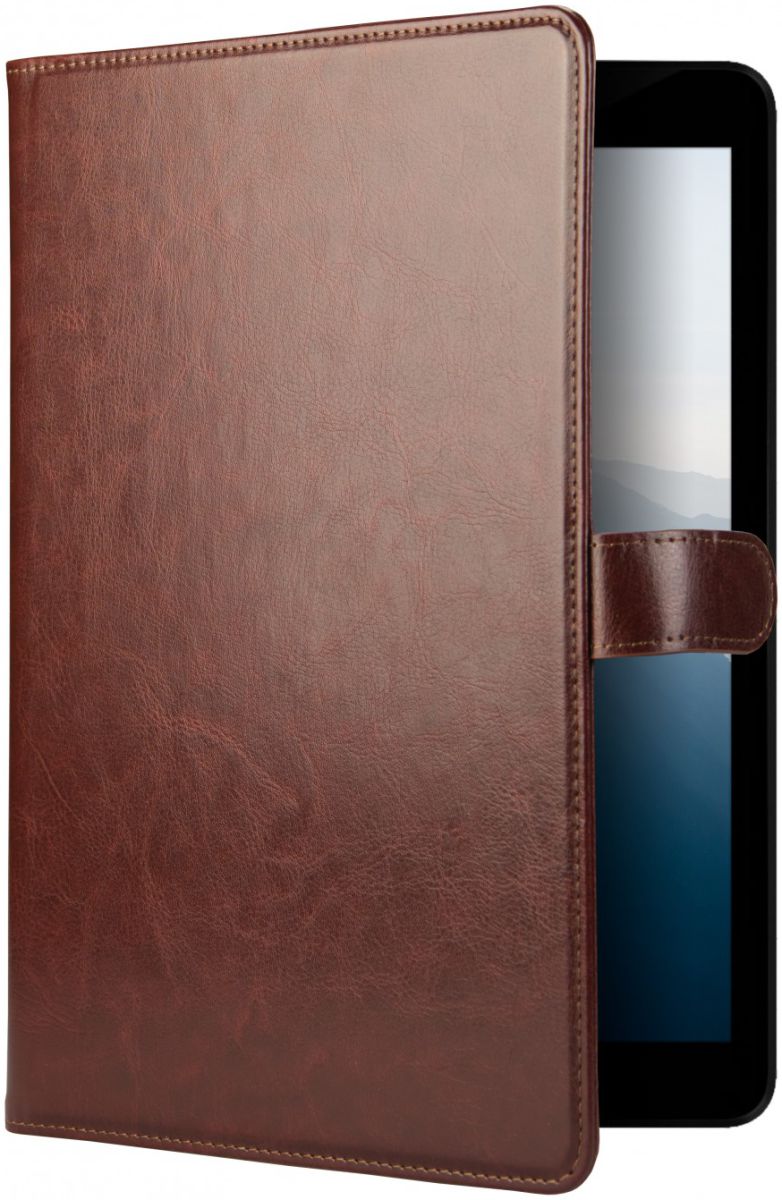 Rosso Element Apple iPad 2017 / 2018 / Air / Air 2 Hoes Bruin afbeelding 2