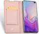 Dux Ducis Book Case Samsung Galaxy S10 Plus Hoesje Roze Goud afbeelding 2