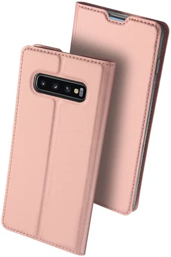 Dux Ducis Book Case Samsung Galaxy S10 Plus Hoesje Roze Goud afbeelding 5