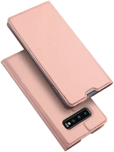 Dux Ducis Book Case Samsung Galaxy S10 Plus Hoesje Roze Goud afbeelding 6