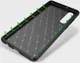 Huawei P30 Siliconen Carbon Hoesje Blauw afbeelding 5