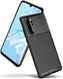 Huawei P30 Pro Siliconen Carbon Hoesje Zwart afbeelding 4