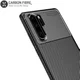 Huawei P30 Pro Siliconen Carbon Hoesje Zwart afbeelding 7
