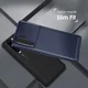 Huawei P30 Pro Siliconen Carbon Hoesje Blauw afbeelding 7