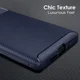 Huawei P30 Pro Siliconen Carbon Hoesje Blauw afbeelding 6