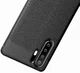 Huawei P30 Pro Hoesje met Kunstleer Coating Zwart afbeelding 17