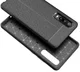 Huawei P30 Hoesje TPU Met Leren Textuur Zwart afbeelding 5