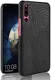 Huawei P30 Hoesje met Krokodil Kunstleer Coating Zwart afbeelding 1