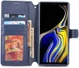 Samsung Galaxy Note 9 Portemonnee Hoesje Donker Blauw afbeelding 2