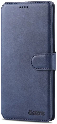 Samsung Galaxy A9 (2018) Stijlvol Portemonnee Hoesje Blauw afbeelding 5