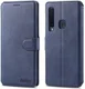 Samsung Galaxy A9 (2018) Stijlvol Portemonnee Hoesje Blauw afbeelding 2