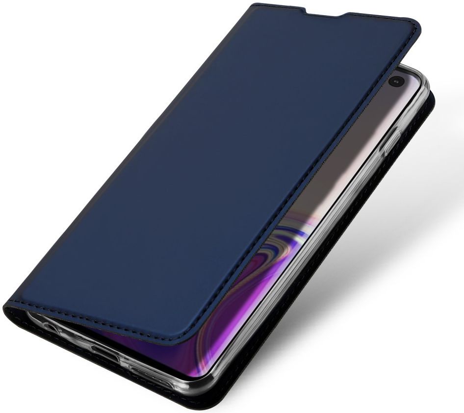 Dux Ducis Premium Book Case Samsung Galaxy S10 Hoesje Blauw afbeelding 1