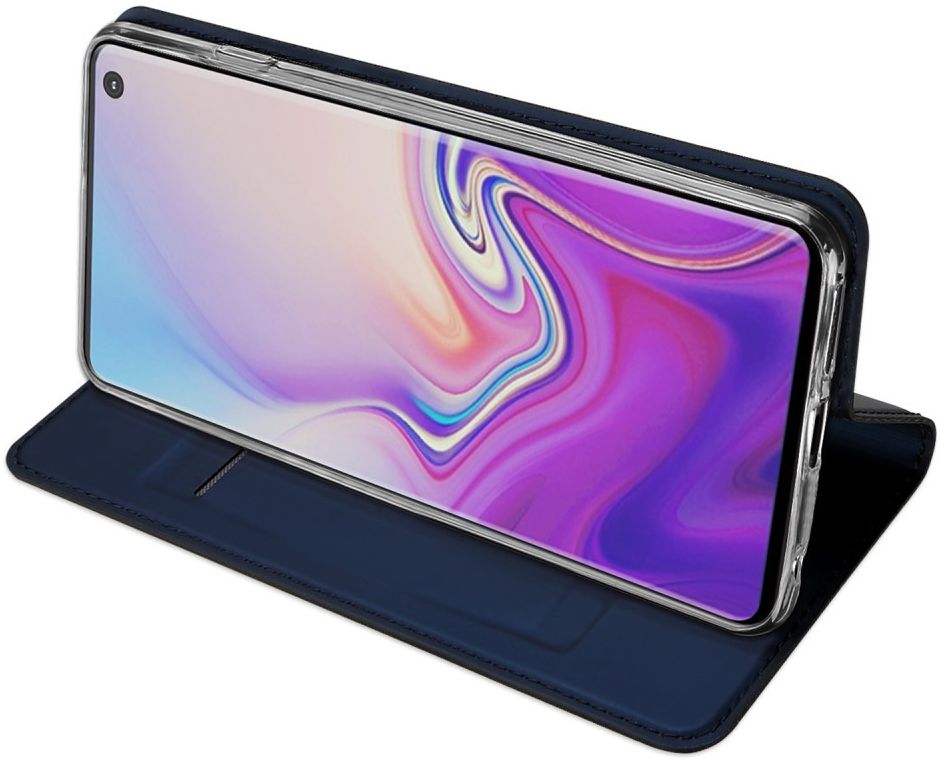 Dux Ducis Premium Book Case Samsung Galaxy S10 Hoesje Blauw afbeelding 4