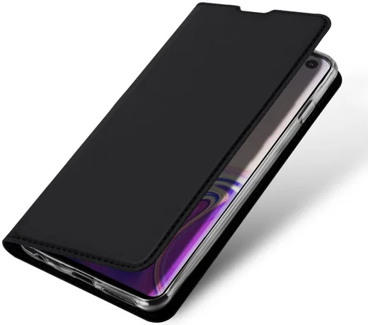 Dux Ducis Premium Book Case Samsung Galaxy S10 Hoesje Zwart afbeelding 1