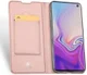 Dux Ducis Premium Book Case Samsung Galaxy S10 Hoesje Roze Goud afbeelding 2
