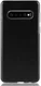 Samsung Galaxy S10 Plus Hoesje met Kunstleer Coating Zwart afbeelding 1