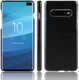 Samsung Galaxy S10 Plus Hoesje met Kunstleer Coating Zwart afbeelding 2