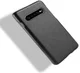 Samsung Galaxy S10 Plus Hoesje met Kunstleer Coating Zwart afbeelding 4