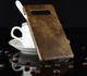 Samsung Galaxy S10 Plus Hoesje met Kunstleer Coating Bruin afbeelding 5