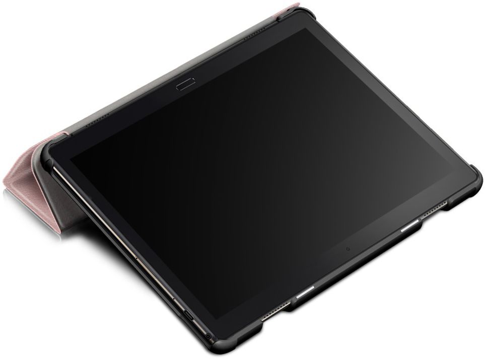 Lenovo Tab P10 Hoes Tri-Fold Roze afbeelding 8