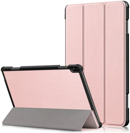 Lenovo Tab P10 Hoes Tri-Fold Roze afbeelding 1