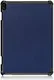 Lenovo Tab P10 Hoes Tri-Fold Blauw afbeelding 5