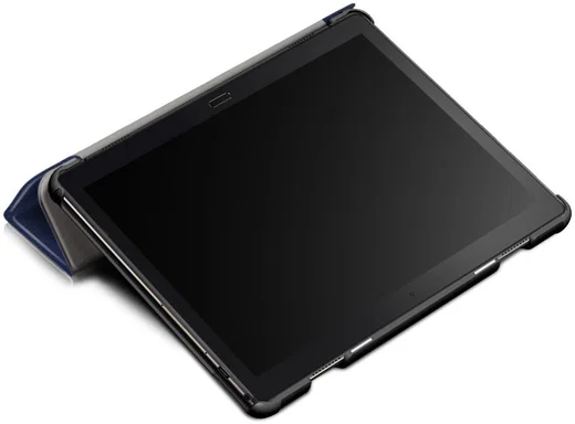 Lenovo Tab P10 Hoes Tri-Fold Blauw afbeelding 8