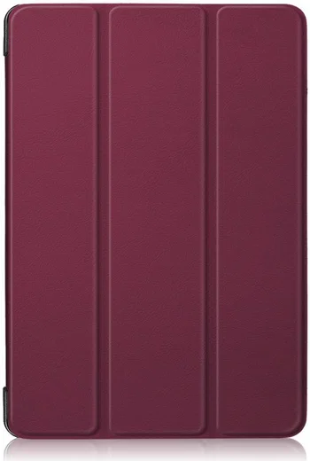 Lenovo Tab P10 Hoes Tri-Fold Rood afbeelding 2