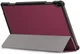 Lenovo Tab P10 Hoes Tri-Fold Rood afbeelding 3